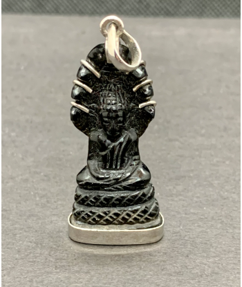 Pendentif Bouddha Naga Onyx et Argent de votre