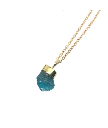 Collier Apatite Bleu par Ammo En savoir plus