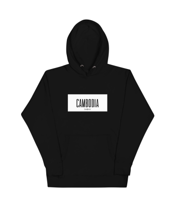 Hoodie Cambodia Black par Sabay Creation Venez acheter