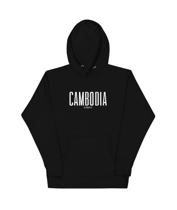 Hoodie Cambodia Sabay 2022 Black par Sabay Creation de l' environnement