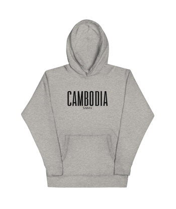 Hoodie Cambodia Sabay 2022 Grey par Sabay Creation livraison et retour toujours gratuits