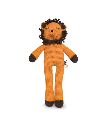 Peluche SANGHA Le Lion Endormi par Beebee Bongo de France