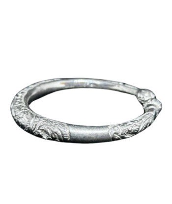 Bracelet Khmer Traditionnel en argent Kampuchea Amélioration de cerveau avec