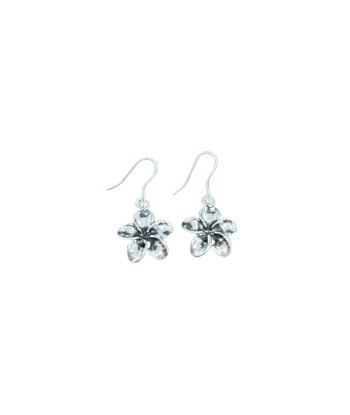 Boucles d'oreilles en argent Fleur de Champa du meilleur 