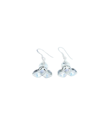 Boucles d'oreilles en argent Fleur de Romdoul pas cheres