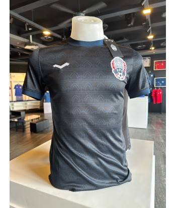 Nouveau Maillot Du Cambodge Officiel 2022 Black (Domicile) Modèle FAN Faites des économies