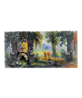 Peinture sur toile "Les merveilles de la forêt magique" 40x20cm sélection de produits