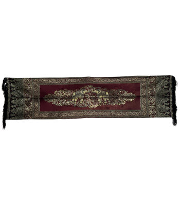 Nappe ornemental cambodgienne éléphant d'Asie 180 x 50 cm Fin de série