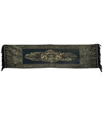 Nappe ornemental cambodgienne éléphant d'Asie 180 x 50 cm Fin de série