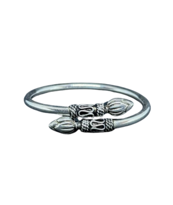 Bracelet Khmer en argent Bourgeon de Fleur de Lotus 2023