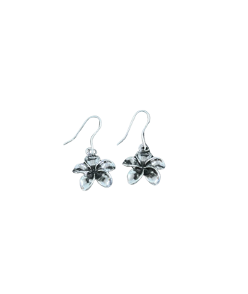 Boucles d'oreilles en argent Fleur de Champa commande en ligne