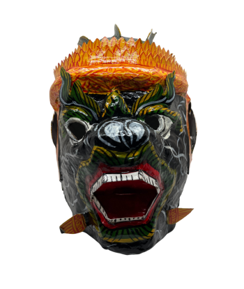 Masque intégral Cambodgien en papier mâché modèle Hanuman votre