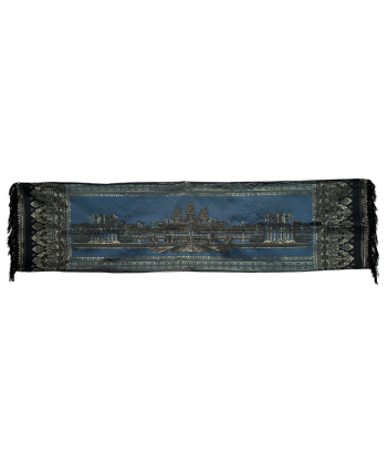 Nappe ornemental cambodgienne Angkor Wat 180 x 50 cm Amélioration de cerveau avec