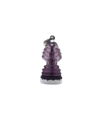 Pendentif Naga Dhyana Mudrā en cristal violet JUSQU'A -70%! 